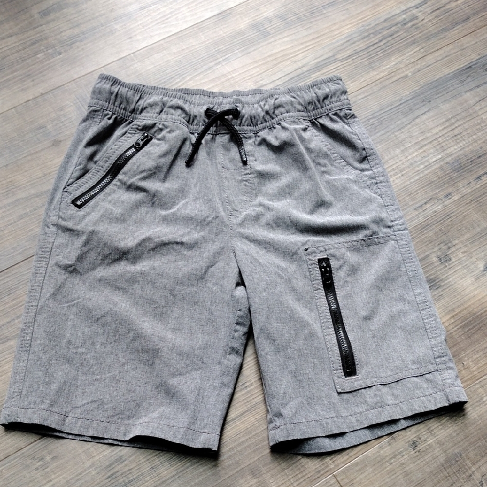 Cat & Jack Gray Athletic Shorts with Elastic Waistband